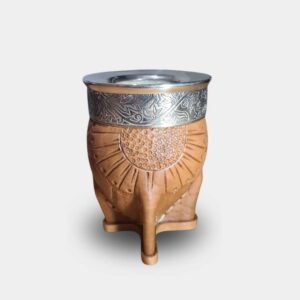 Mini Imperial de Cuero con Virola de Alpaca